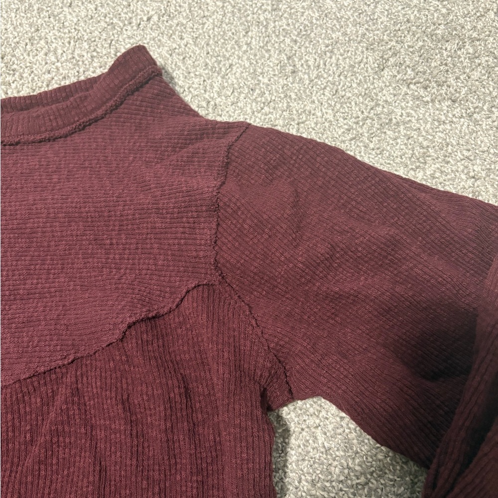 Free People - We The Free Knit Oversized Crew Neck Pullover Sweater Size Small - Picture 6 of 12